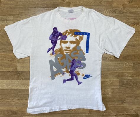 Nike VINTAGE NIKE ANDRE AGASSI SHIRT made in USA | Grailed