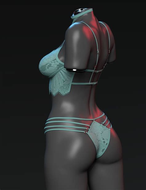 X Fashion Andressa Lingerie For Genesis Daz D