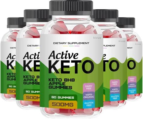 Kivus Active Keto Gummies Active Keto Acv Gummies 5 Pack 300 Gummies Health