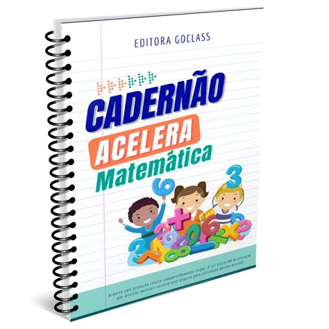 Cadernão Acelera Matemática GoClass Brasil Hotmart