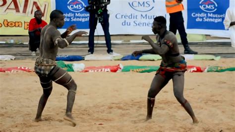 La Lutte Senegalese Wrestling In Dakar Championship Youtube