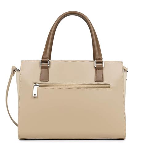 Lancaster Constance Sac Porté Main 437 03 Nude Nude Clair Vison