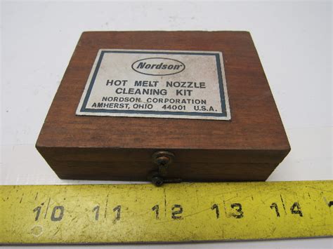 Nordson Hot Melt Nozzle Cleaning Kit Complete W Pin Vise Bullseye Industrial Sales