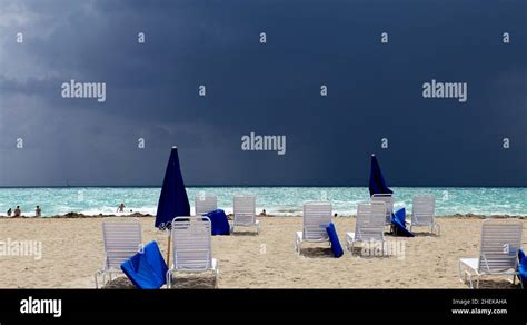 south beach in Miami, Florida, usa Stock Photo - Alamy