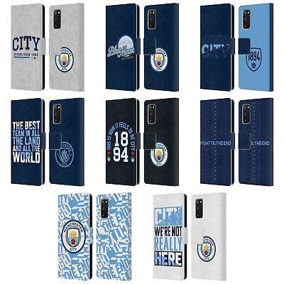 MANCHESTER CITY MAN CITY FC GRAFIKEN BRIEFTASCHE HUELLE FÜR SAMSUNG