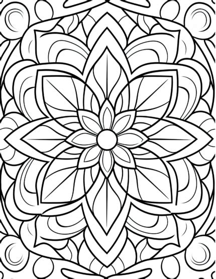 Free Printable Easy Designs - Simple Patterns Coloring Page For Kids ...