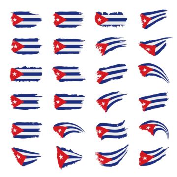 Cuba Flag Vector PNG Images Cuba Flag Symbol Brush Paint History