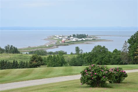 VueDuGolf2 GuyLeblanc Camping De La Ville De Carleton Sur Mer