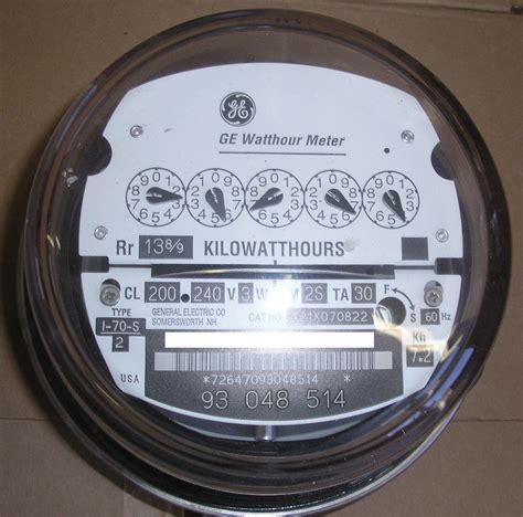 GE ELECTRIC WATTHOUR METER KWH TYPE I70S Grelly UK