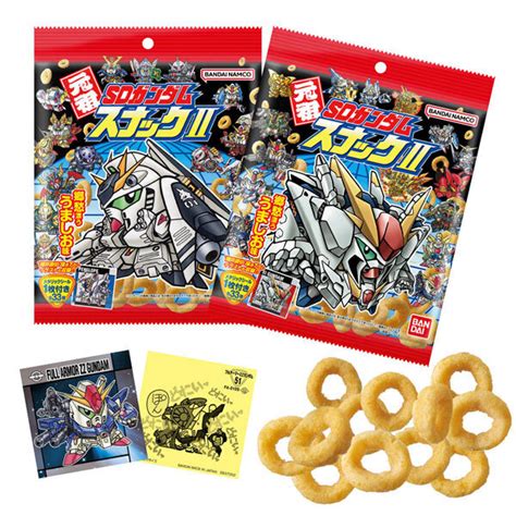 【予約開始】9月19日 「元祖SDガンダムスナックII 10個入りBOX (食玩)[バンダイ]」: KirinStation