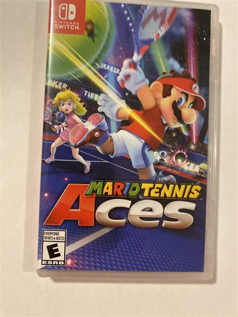 Mario Tennis Aces Nintendo Switch Brand New Factory Sealed Video Game