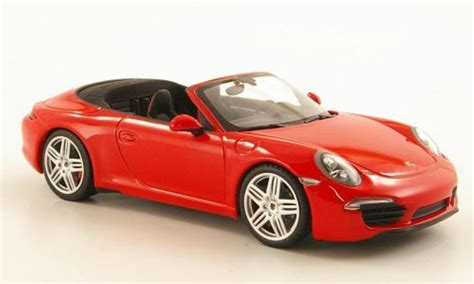 Modellautos Porsche Carrera Minichamps Carrera Cabriolet Rot