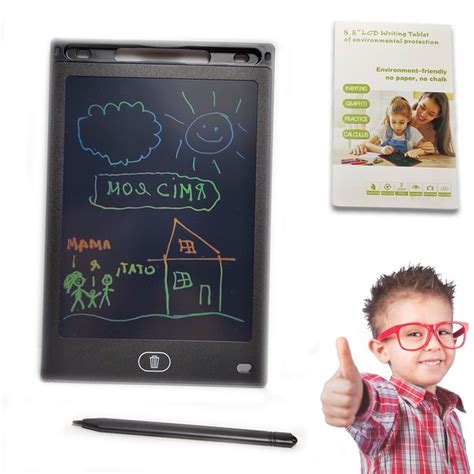 Детский планшет для рисования цветной LCD, доска для рисования, планшет ...