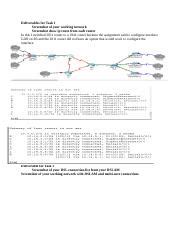 Unit Graded Exercise Packet Tracer Hartman Docx Deliverables