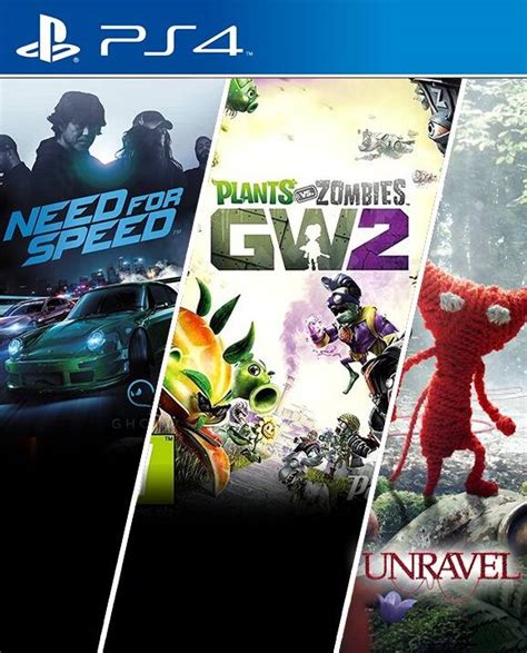 3 JUEGOS EN 1 Need For Speed Mas Plants Vs Zombies Garden Warfare 2 Mas