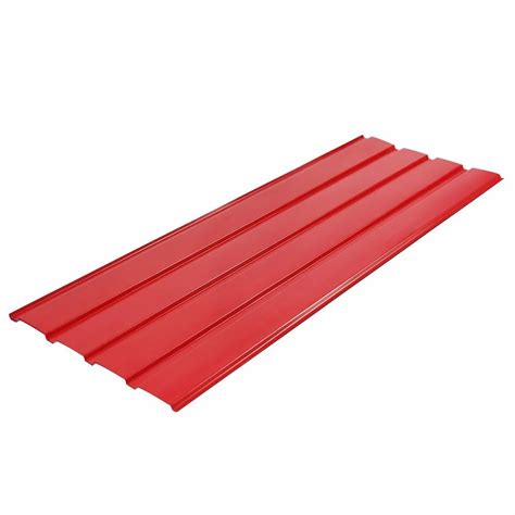 Galvanized Iron Red Color Coated Roofing Sheets Thickness Mm At