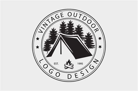 Travel Retro Vintage Logo Graphic by Bitmate Studio · Creative Fabrica