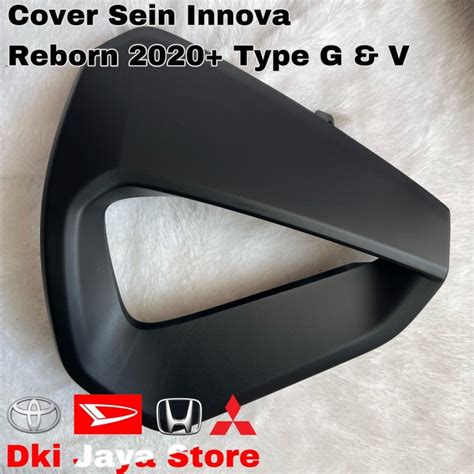 Cover Sein Innova Reborn 2020 Type G V Original Black Doff Lazada