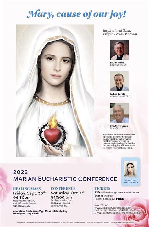 Eucharistic Conference Mediatrix Conferences