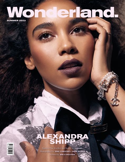 Alexandra Shipp - Wonderland Magazine June 2023 • CelebMafia