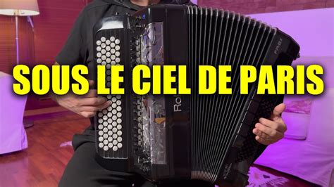 Sous le Ciel de Paris (Accordion Cover) Chords - Chordify