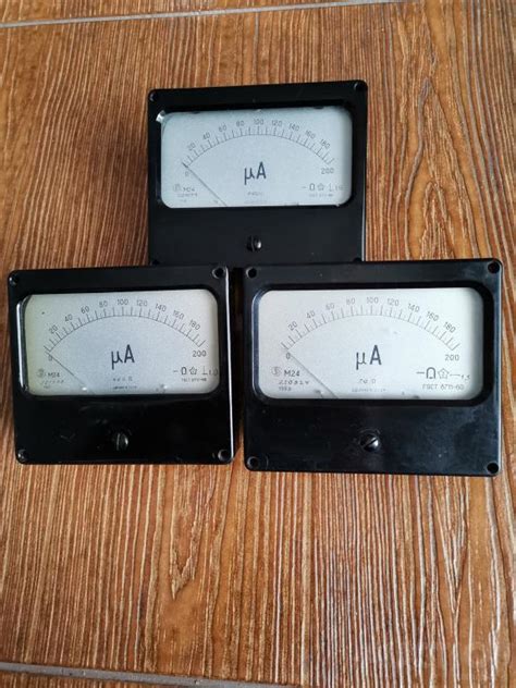 Микроамперметр М24 200мкА — Купуйте на Newauction.org за вигідною ціною ...