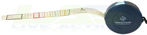 Retractable Pediatric Emergency Tape - Broselow Compatible | Live
