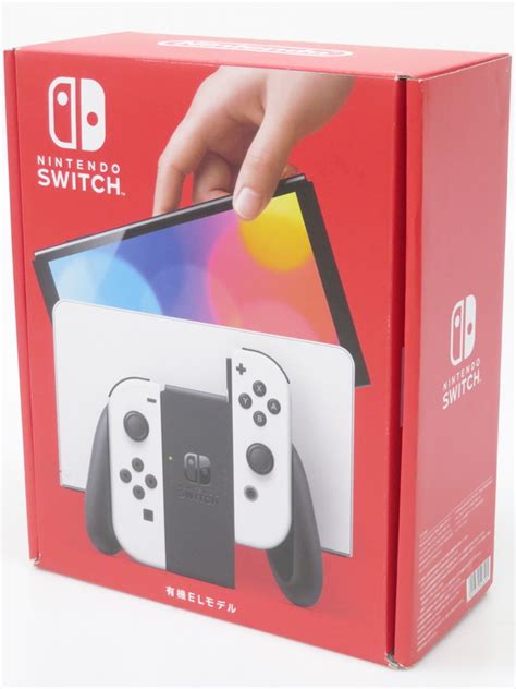 【nintendo】任天堂『nintendo Switch 有機elモデル ホワイト』heg S Kaaaa ゲーム機本体 1週間保証【中古