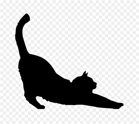 Free Sleeping Cat Silhouette, Download Free Sleeping Cat Silhouette png ...