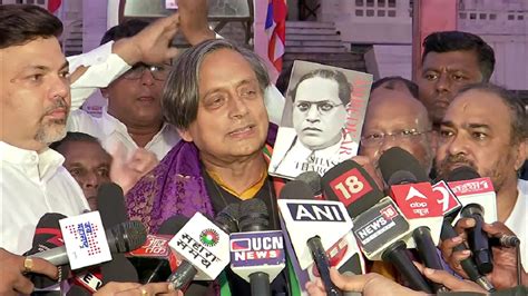 Cong Prez Poll Tharoor Says Open For Public Debate Between Candidates