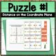 Distances On The Coordinate Plane Digital Puzzles Ns By Fifth Grade Fab