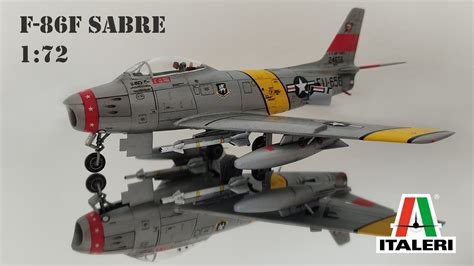 F F Sabre Italeri Full Build Brush Painted Youtube