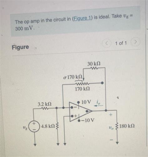 Solved The Op In The Circuit In Figure Is Ideal Chegg