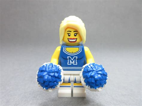 傷や汚れありLEGO27 正規品 チアガール チアリーダー ミニフィグシリーズ1 同梱可能 レゴ minifigures series