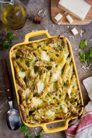 Pasta Al Forno Con Pesto E Ricotta Ricetta Velocissima