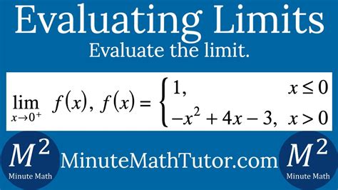 Evaluate Lim X F X Where F X When X X X When X