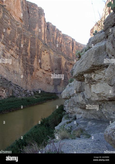 Santa Elena Canyon Big Bend National Park Texas Stock Photo Alamy