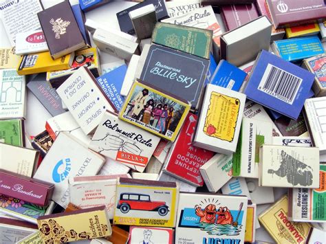 50 Vintage Matchboxes Vintage Matches Matches in Box - Etsy