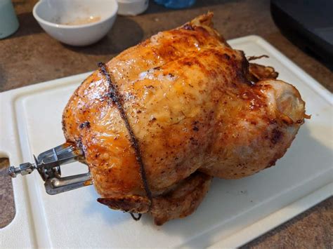 Homemade BBQ Rotisserie Chicken - Techiecycle