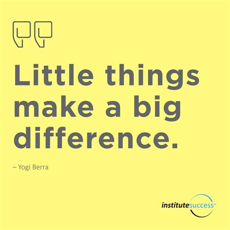 Small Things Make Big Difference