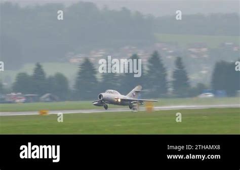 Zeltweg Austria September Soviet Ussr Russia Fighter Jet Take