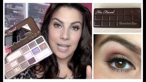 Too Faced Chocolate Bar Palette Review Youtube