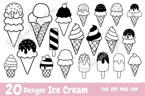 Ice Cream SVG, Ice Cream Cone Graphic by Bumbimluckystore · Creative ...