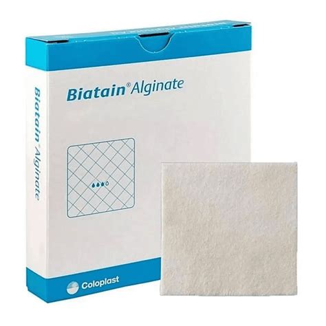 Curativo Alginato De Cálcio Biatain 10x 10cm Coloplast 3710