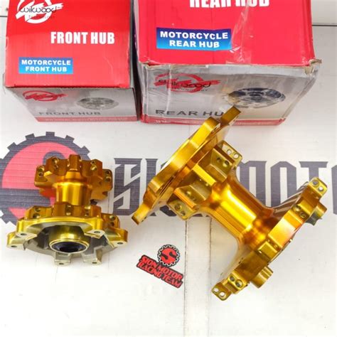 Jual Tromol Set Depan Dan Belakang Honda Crf L H Lubang Emas