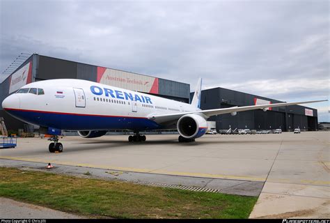 VQ BNU Orenair Orenburg Airlines Boeing 777 2Q8ER Photo By Chris