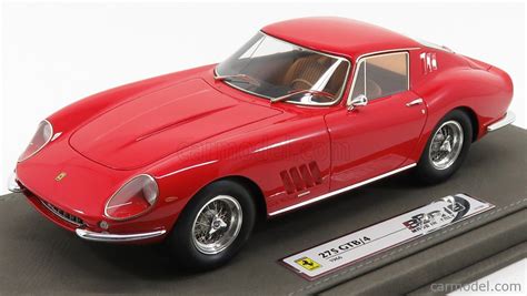 BBR MODELS BBBR1819A VET Escala 1 18 FERRARI 275 GTB 4 1966 CON