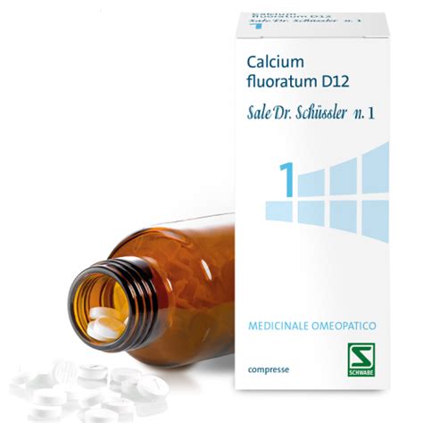 Calcium Fluoratum D Sale Dr Schussler N D Compresse Flacone