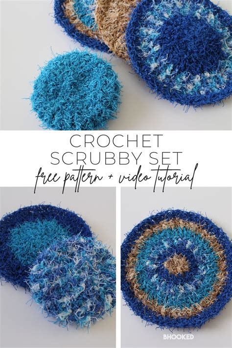 Three Easy Crochet Scrubby Patterns You Can Make This Weekend