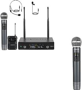 Amazon Phenyx Pro UHF Wireless Microphone System PTU 52B Bundle